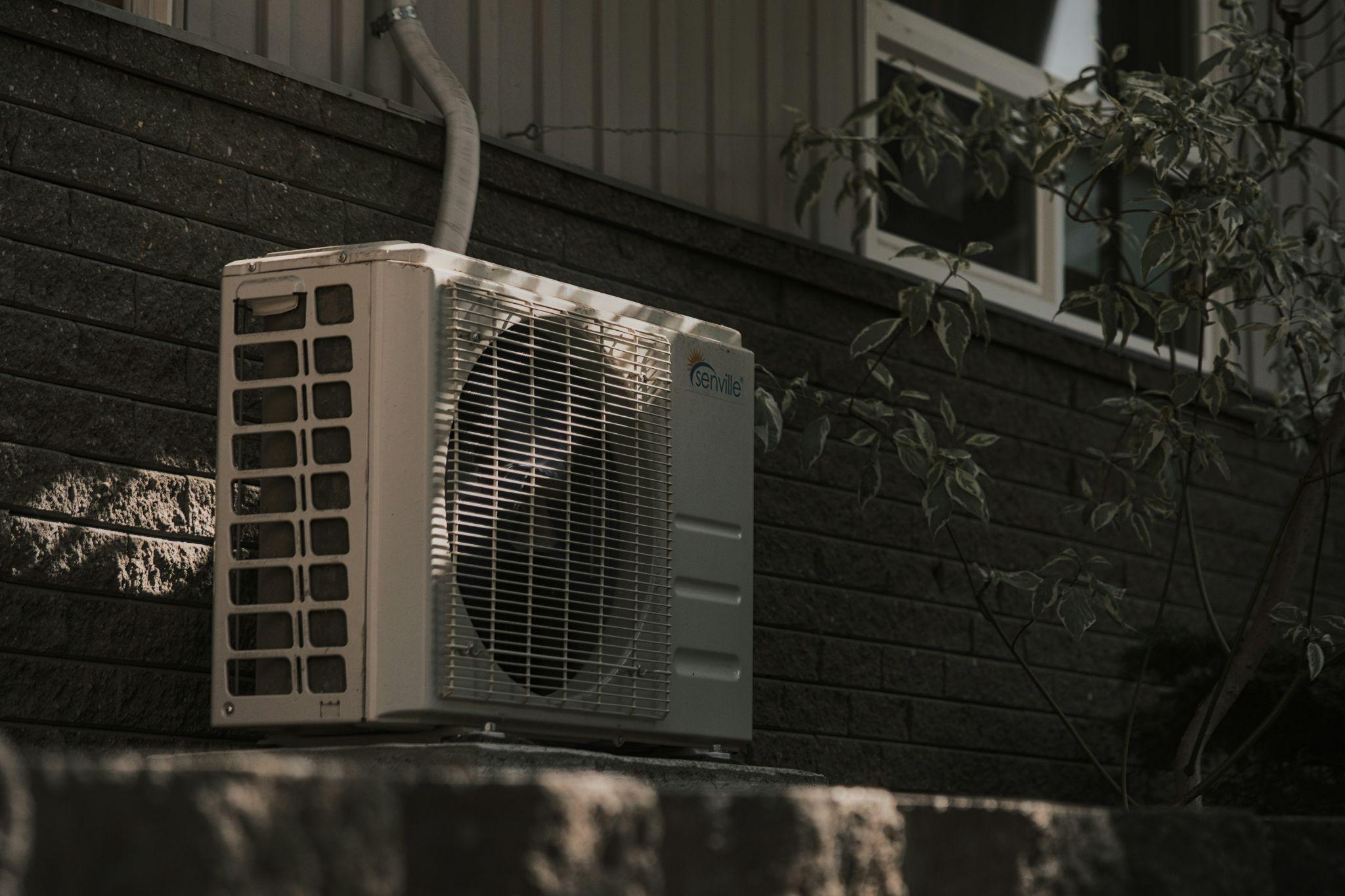 An outdoor AC unit highlighting HVAC repair services in California.